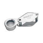 Chrome doublet jeweller's loupe 10x