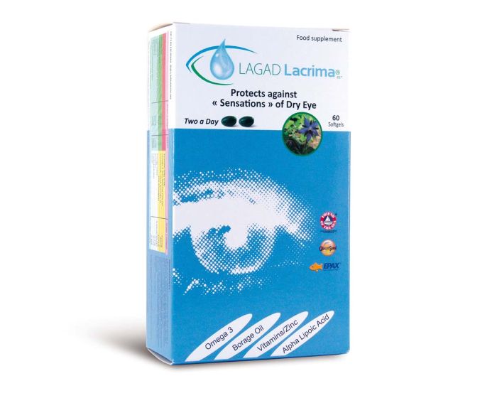 Lagad Lacrima+Omega — 60 Capsules