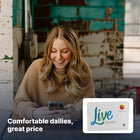 Live Daily Disposable – lifestyle