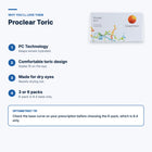 Proclear Toric – features and optometrist tip