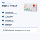 Proclear Toric XR – features and optometrist tip