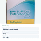 PureVision 2 for Presbyopia – close-up and key specs