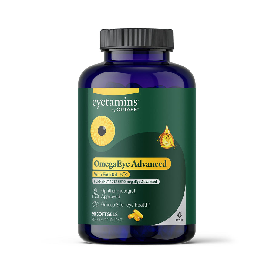 Actase OmegaEye Advanced Eye Health Supplement with Omega-3 DHA