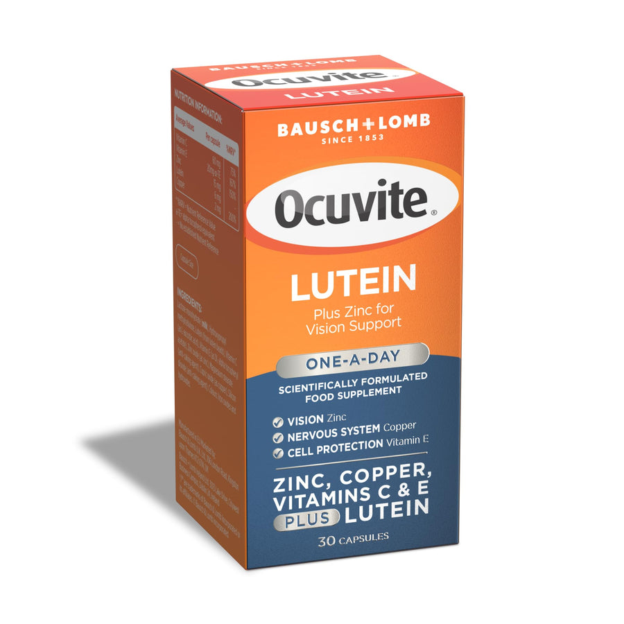 Ocuvite Lutein Plus Zinc for Vision Support.