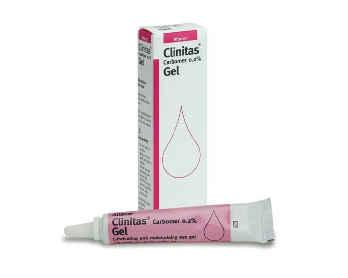Clinitas Carbomer 0.2% lubricating and moisturizing eye gel.-ocular express