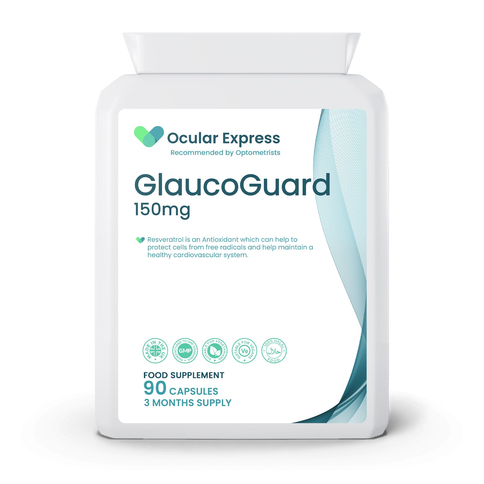 GlaucoGuard™ - Glaucoma Support Supplement - 3 Month Supply