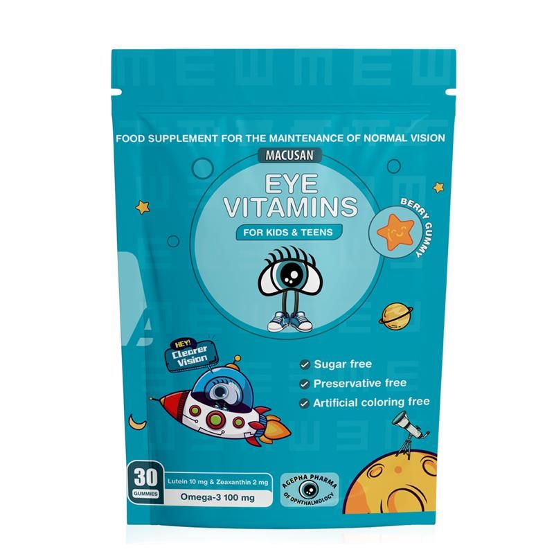 Macusan™ Kids Eye Gummies: Lutein & Zeaxanthin Support-ocular express