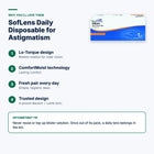 SofLens Daily Disposable for Astigmatism – features and optometrist tip
