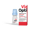 Viz Opti eye drop bottle and packaging on a white background