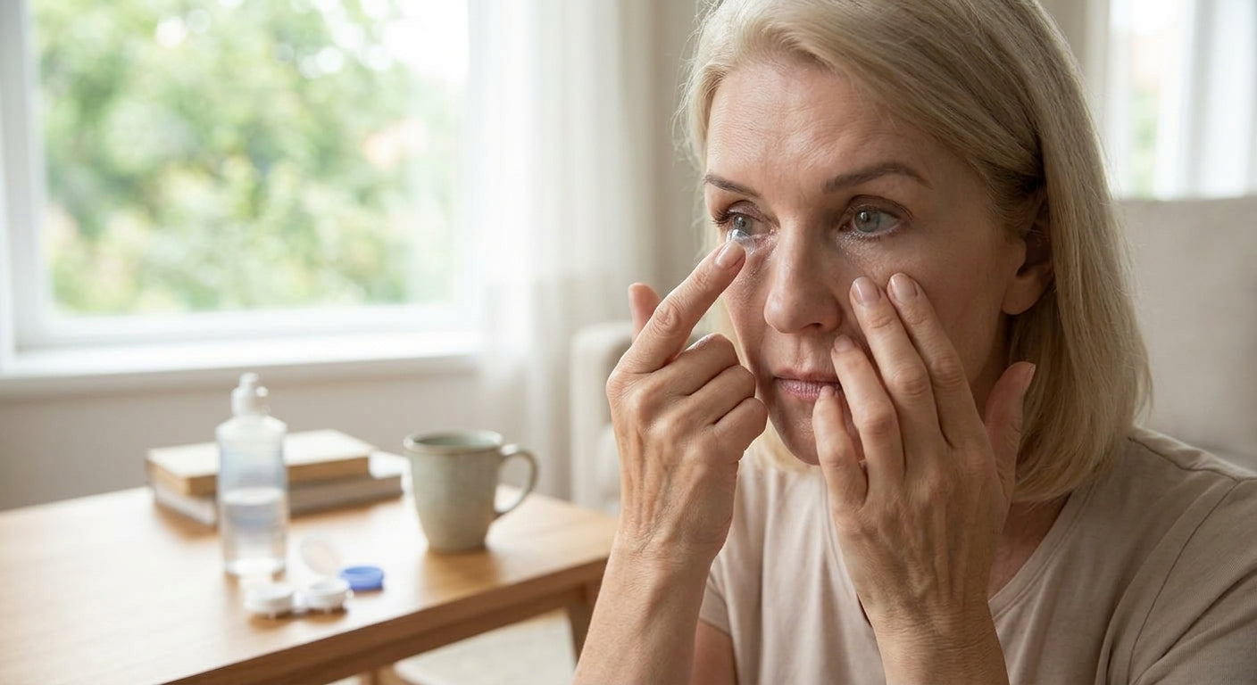 Contact lenses in branded packaging